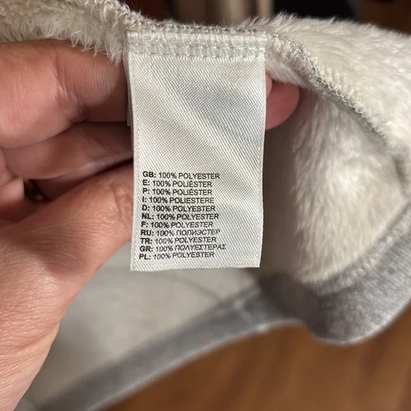 The North Face Lunabrooke Full Zip Sweater Jacket Heather Gray - Sz. Small - Picture 14 of 14